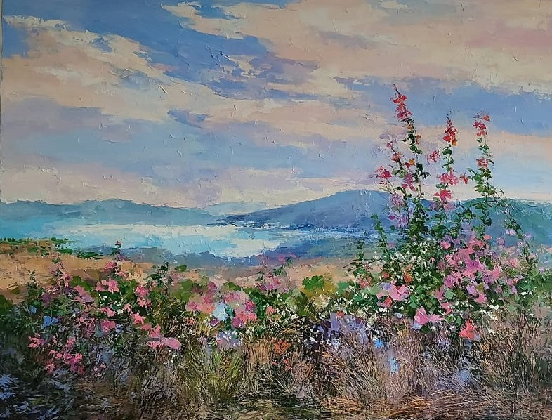 אולגה קושניר | Olga Kushnir, Oil on canvas, 70 by 90 cm