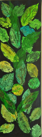 שרה ברין | Sarah Brin, Acrylic on canvas, 60 by 20 cm