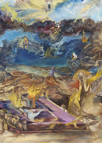 אילת פולק | Ayelet Polak, Oil on canvas, 140 by 100 cm