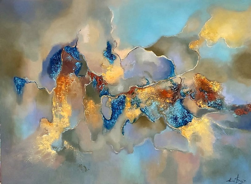אולגה קושניר | Olga Kushnir, Oil on canvas, 70 by 90 cm