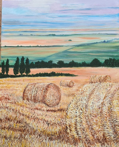 שרה ברין | Sarah Brin, Acrylic on canvas, 50 by 40 cm