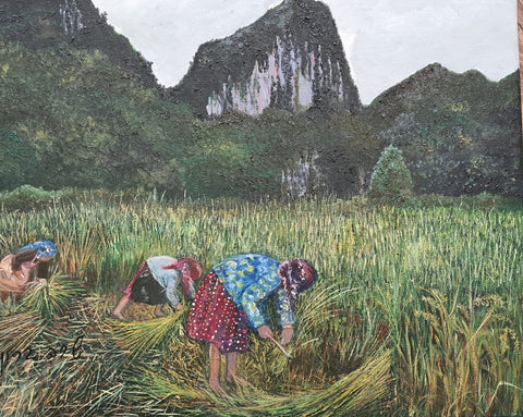 שרה ברין | Sarah Brin, Oil on canvas, 40 by 50 cm