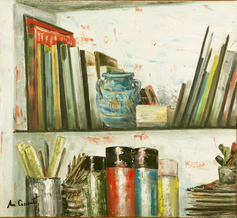 אבי קסוטו | Avi Cassouto, Oil on canvas, 55 by 60 cm