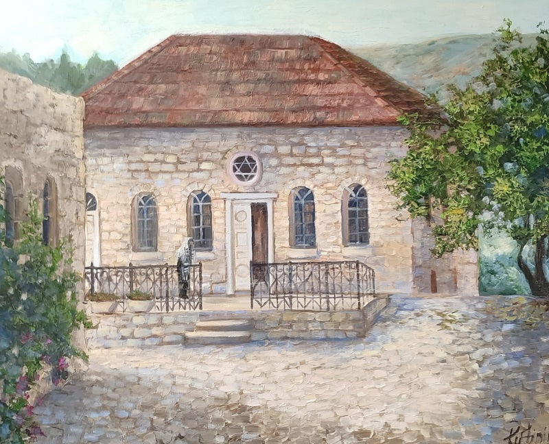 אולגה קושניר | Olga Kushnir, Oil on canvas, 50 by 60 cm