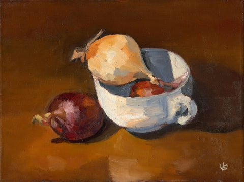 אלה שמעוני | Ella Shimoni, oil on canvas, 30 by 40 cm