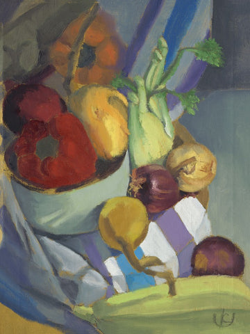 אלה שמעוני | Ella Shimoni, oil on canvas, 40 by 30 cm